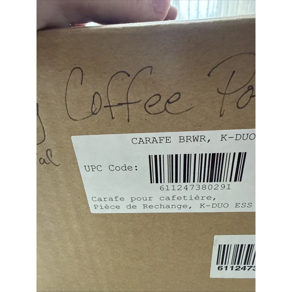 Keurig K-Duo Essentials 5000 Coffee Pot 12 Cup Glass Carafe Replacement